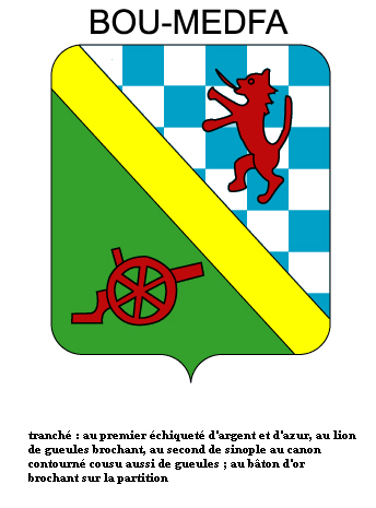 Blason de Bou-Medfa Blason de Bou-Medfa