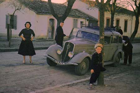 Alain Huillet et ses parents