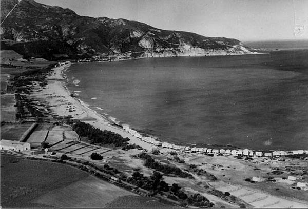 Matarés Plage Raynaud, Tipasa en 1960